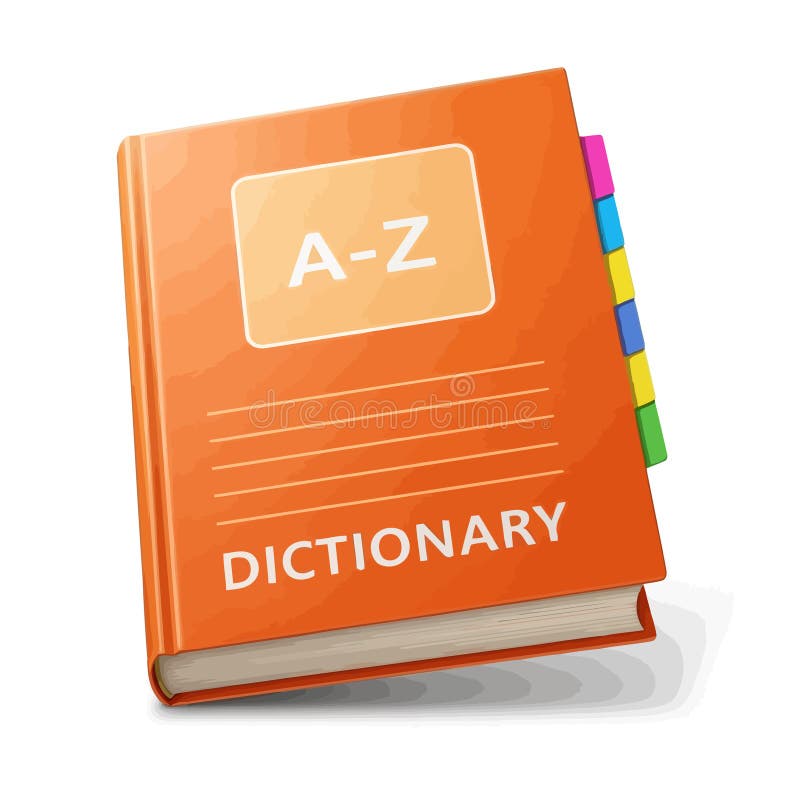 Dictionary book illustration representing septic system terminology reference